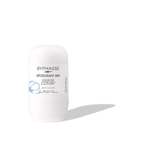 Byphasse 48H Roll-ON női dezodor pamutvirággal 50ml