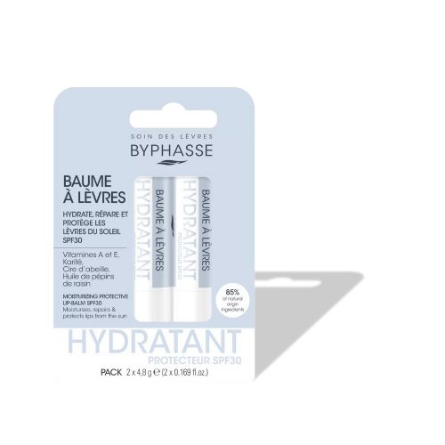 Byphasse Védő ajakbalzsam SPF30 2 x 4,8g