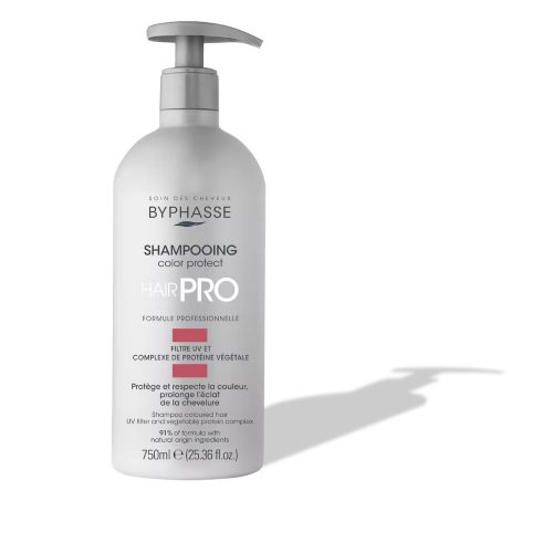 Byphasse Hair Pro color protect színvédő sampon festett hajra 750ml